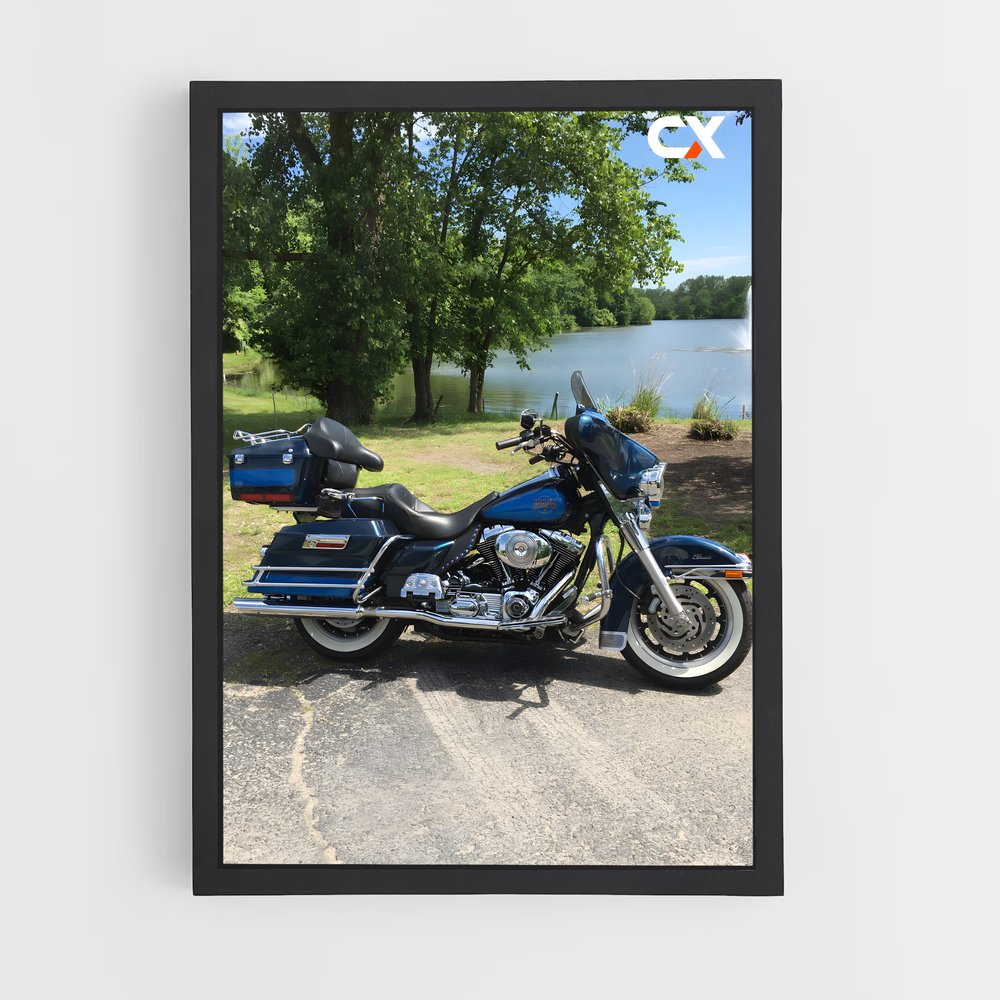 Poster Electra sublime glisse – affiche Harley-Davidson (vue 2)